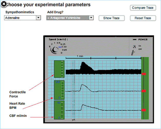 Choosing your Experimental Parameters Screen